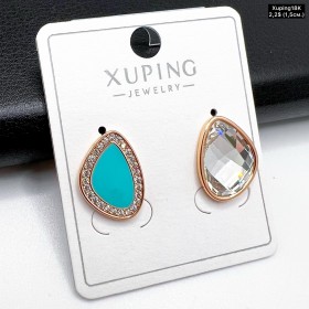 Сережки Xuping18К 19226 (1,5см.)